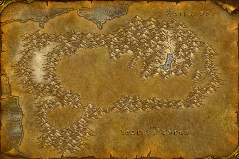 The map of Dun Morogh