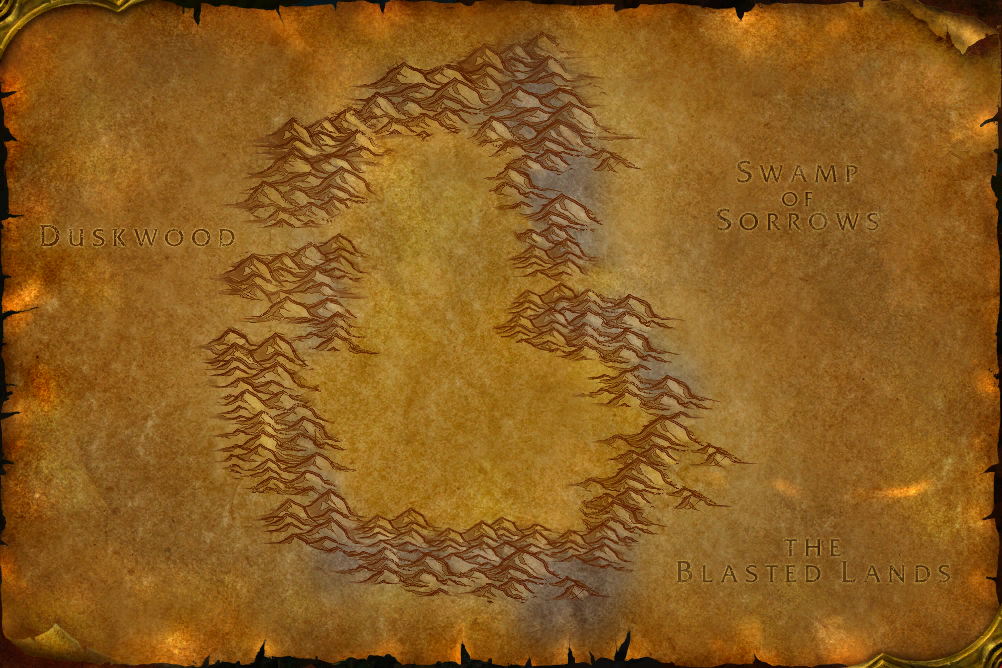 The map of Deadwind Pass