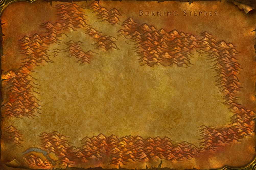 The map of Redridge Mountains