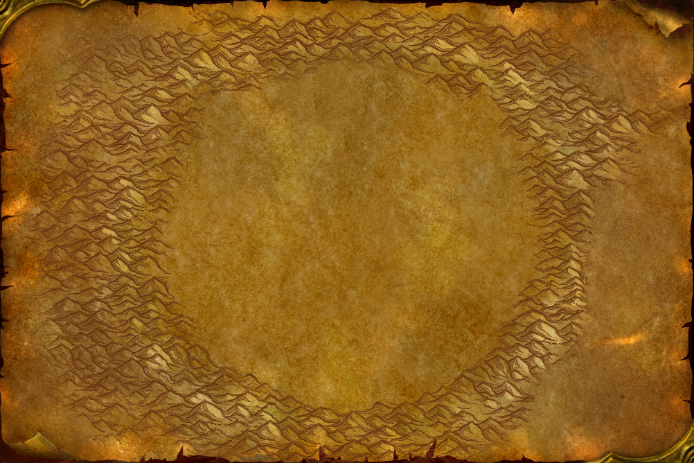 The map of Un'Goro Crater