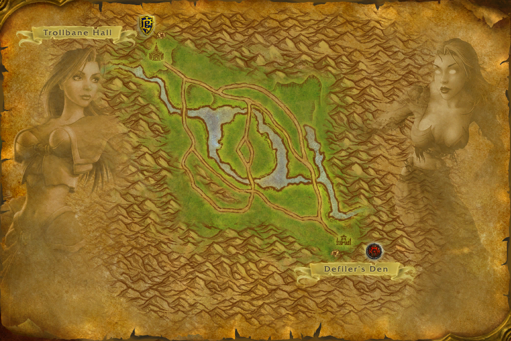 The map of Arathi Basin
